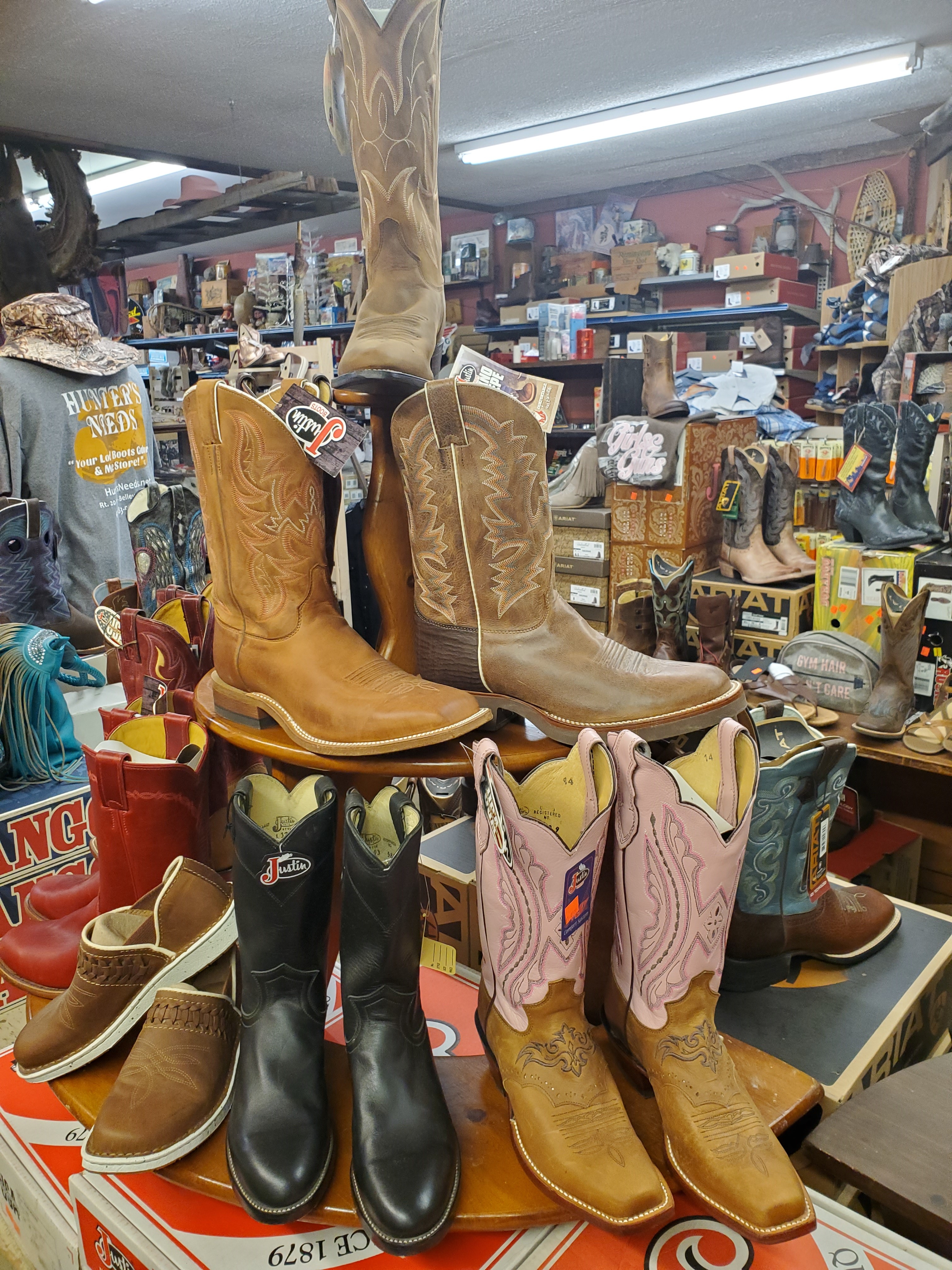 Justin best sale western store
